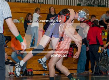 Thumbnail 2 in Arvada West vs Lewis-Palmer (Battle of the Best) photogallery.