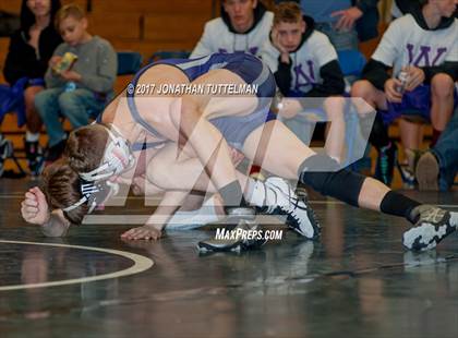 Thumbnail 3 in Arvada West vs Lewis-Palmer (Battle of the Best) photogallery.