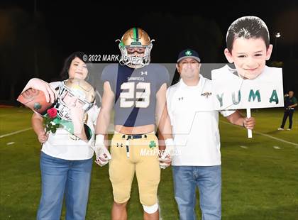 Thumbnail 2 in Yuma Catholic vs. Northwest Christian (Senior Night) photogallery.