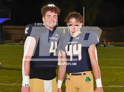 Thumbnail 2 in Yuma Catholic vs. Northwest Christian (Senior Night) photogallery.