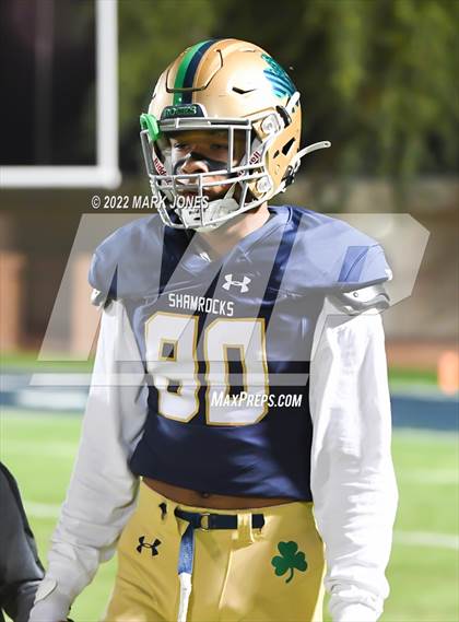 Thumbnail 3 in Yuma Catholic vs. Northwest Christian (Senior Night) photogallery.