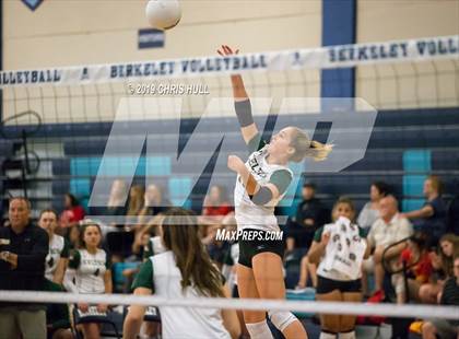 Thumbnail 2 in Bishop McLaughlin Catholic VS Trinity Catholic (Berkeley Premier Tournament) photogallery.