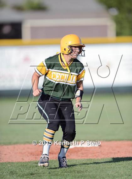 Thumbnail 3 in Lutcher vs Cecilia (LHSAA 4A 1st Round Playoff) photogallery.