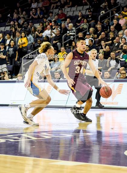 Thumbnail 1 in Salpointe Catholic vs. Shadow Mountain (AIA 4A Final) photogallery.