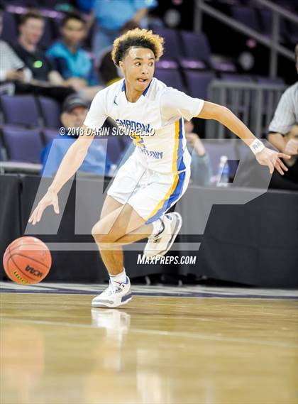 Thumbnail 2 in Salpointe Catholic vs. Shadow Mountain (AIA 4A Final) photogallery.