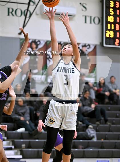 Thumbnail 2 in Piedmont vs. Menlo School (St. Mary's MLK Classic) photogallery.
