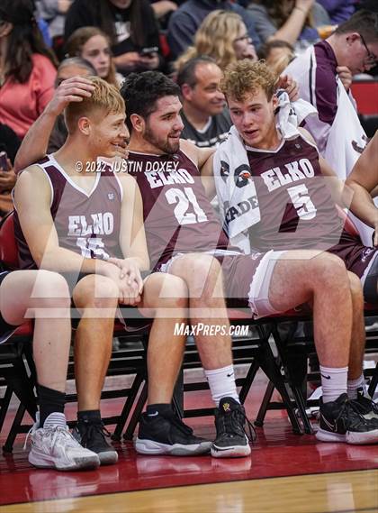 Thumbnail 1 in Boulder City vs. Elko (NIAA Class 3A State Boys Final) photogallery.