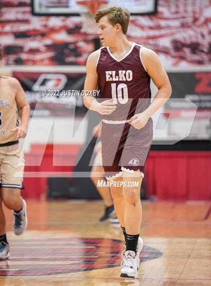 Thumbnail 3 in Boulder City vs. Elko (NIAA Class 3A State Boys Final) photogallery.