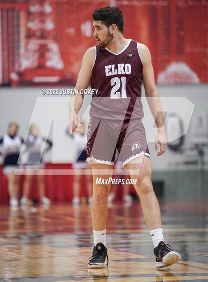 Thumbnail 1 in Boulder City vs. Elko (NIAA Class 3A State Boys Final) photogallery.