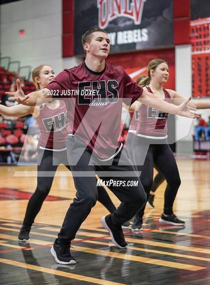 Thumbnail 2 in Boulder City vs. Elko (NIAA Class 3A State Boys Final) photogallery.