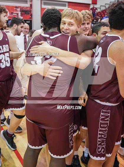 Thumbnail 2 in Boulder City vs. Elko (NIAA Class 3A State Boys Final) photogallery.