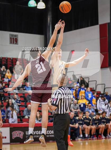 Thumbnail 3 in Boulder City vs. Elko (NIAA Class 3A State Boys Final) photogallery.