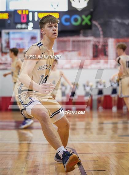 Thumbnail 2 in Boulder City vs. Elko (NIAA Class 3A State Boys Final) photogallery.