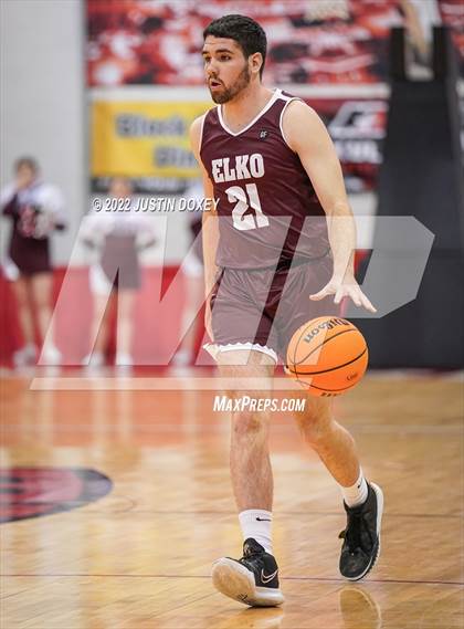 Thumbnail 1 in Boulder City vs. Elko (NIAA Class 3A State Boys Final) photogallery.