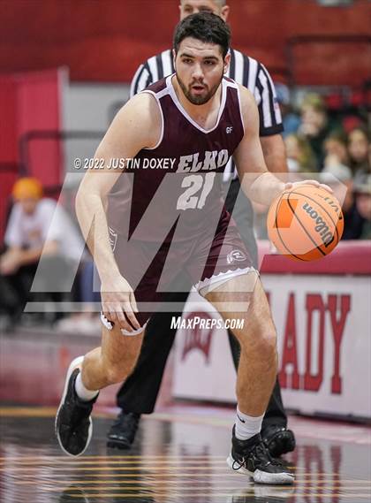 Thumbnail 3 in Boulder City vs. Elko (NIAA Class 3A State Boys Final) photogallery.