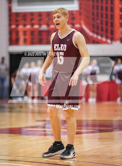 Thumbnail 1 in Boulder City vs. Elko (NIAA Class 3A State Boys Final) photogallery.