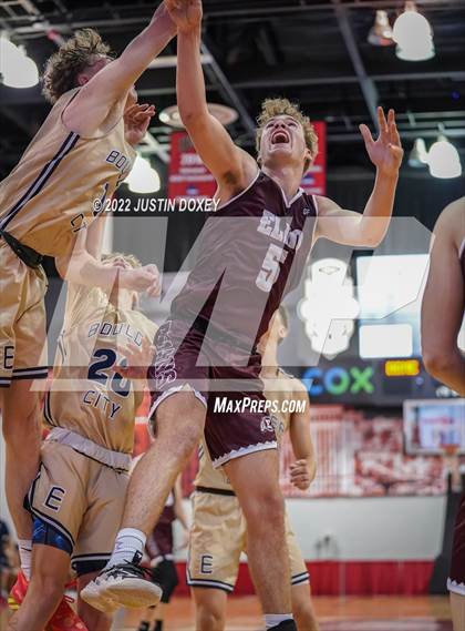 Thumbnail 2 in Boulder City vs. Elko (NIAA Class 3A State Boys Final) photogallery.