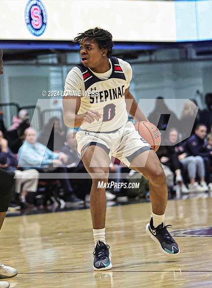 Thumbnail 3 in Archbishop Stepinac vs. Eagle Academy II (Public vs Catholic Hoops Showdown) photogallery.