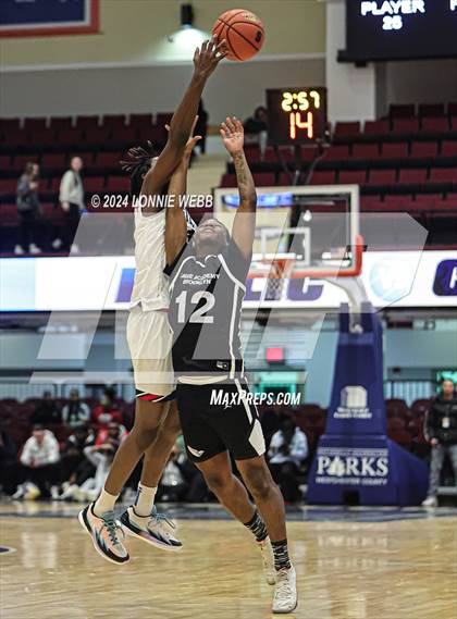 Thumbnail 3 in Archbishop Stepinac vs. Eagle Academy II (Public vs Catholic Hoops Showdown) photogallery.