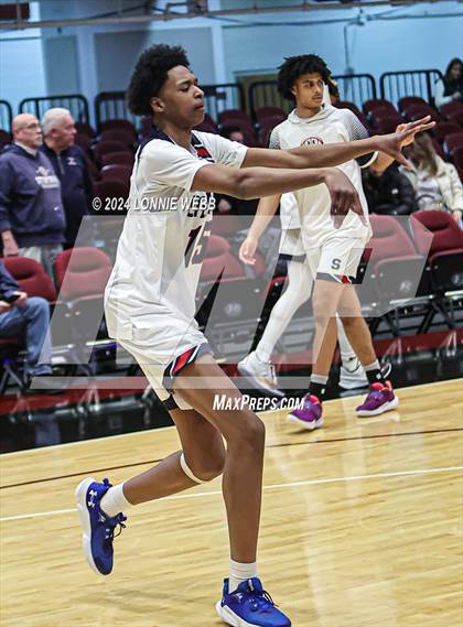 Thumbnail 1 in Archbishop Stepinac vs. Eagle Academy II (Public vs Catholic Hoops Showdown) photogallery.