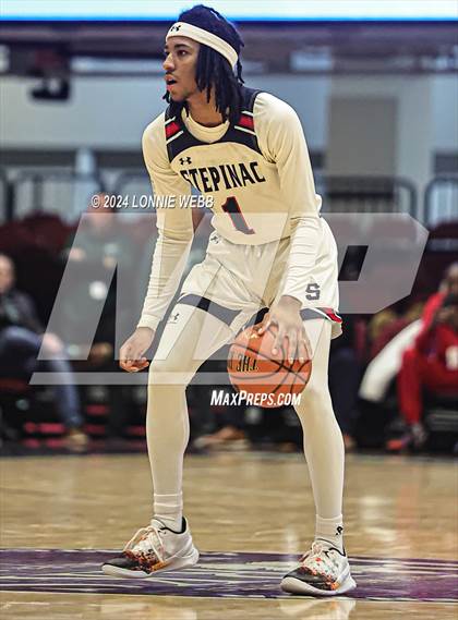 Thumbnail 3 in Archbishop Stepinac vs. Eagle Academy II (Public vs Catholic Hoops Showdown) photogallery.