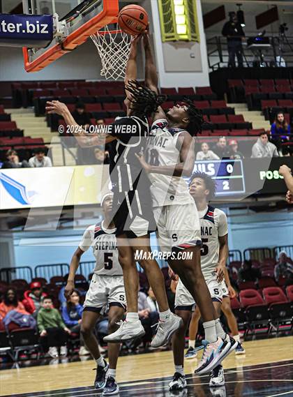 Thumbnail 1 in Archbishop Stepinac vs. Eagle Academy II (Public vs Catholic Hoops Showdown) photogallery.