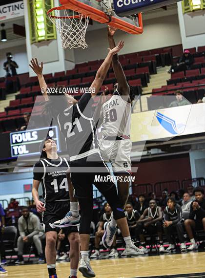 Thumbnail 3 in Archbishop Stepinac vs. Eagle Academy II (Public vs Catholic Hoops Showdown) photogallery.