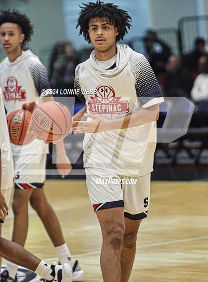Thumbnail 3 in Archbishop Stepinac vs. Eagle Academy II (Public vs Catholic Hoops Showdown) photogallery.