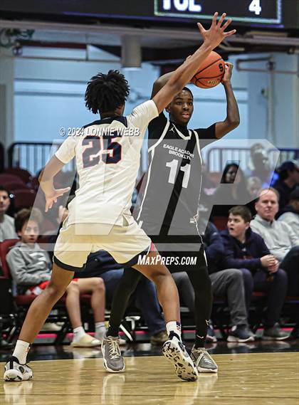 Thumbnail 3 in Archbishop Stepinac vs. Eagle Academy II (Public vs Catholic Hoops Showdown) photogallery.