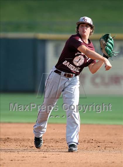 Thumbnail 2 in Blue Ridge vs. Johnson City (UIL 1A State Final) photogallery.
