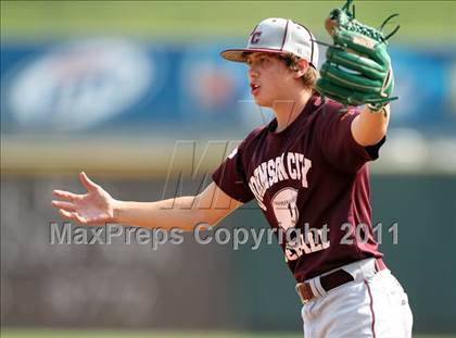 Thumbnail 3 in Blue Ridge vs. Johnson City (UIL 1A State Final) photogallery.