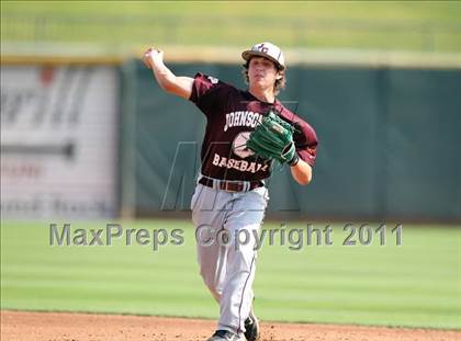 Thumbnail 3 in Blue Ridge vs. Johnson City (UIL 1A State Final) photogallery.