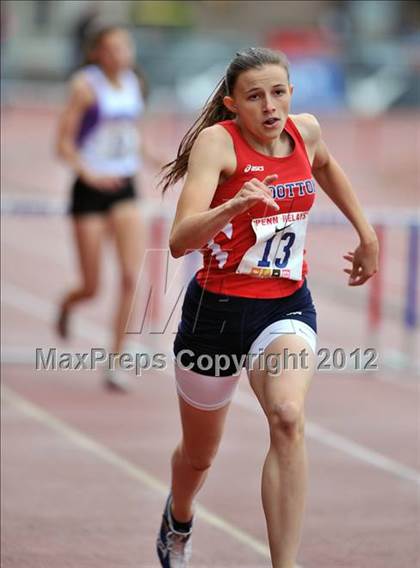 Thumbnail 1 in Penn Relays (Girls 400M Hurdles Final) photogallery.