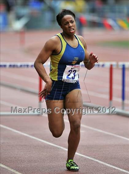 Thumbnail 1 in Penn Relays (Girls 400M Hurdles Final) photogallery.