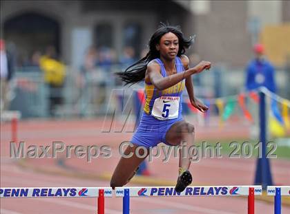 Thumbnail 2 in Penn Relays (Girls 400M Hurdles Final) photogallery.