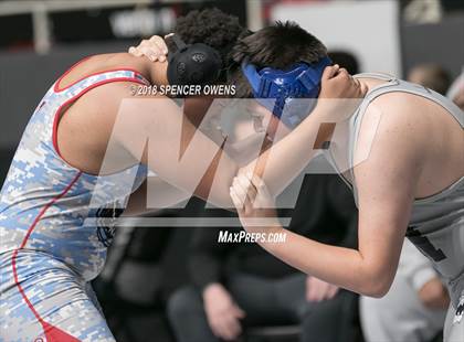 Thumbnail 2 in Holy Angels Wrestling Invitational photogallery.