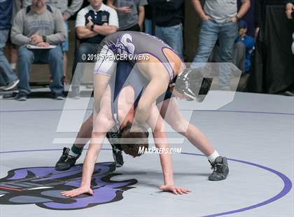 Thumbnail 2 in Holy Angels Wrestling Invitational photogallery.