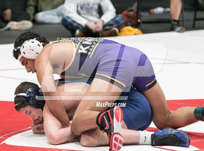 Thumbnail 2 in Holy Angels Wrestling Invitational photogallery.