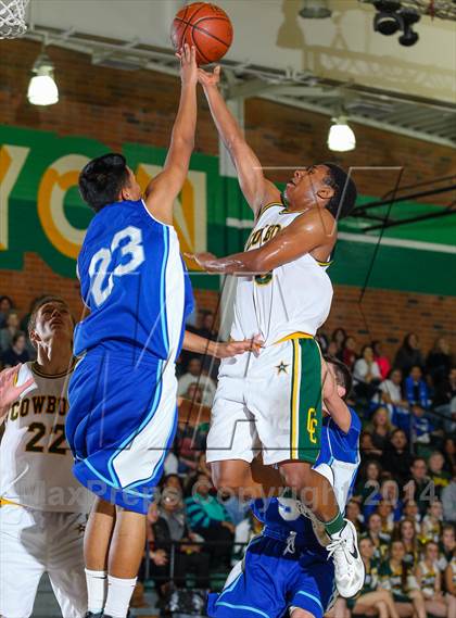 Thumbnail 3 in La Habra @ Canyon (CIF SS Playoffs) photogallery.