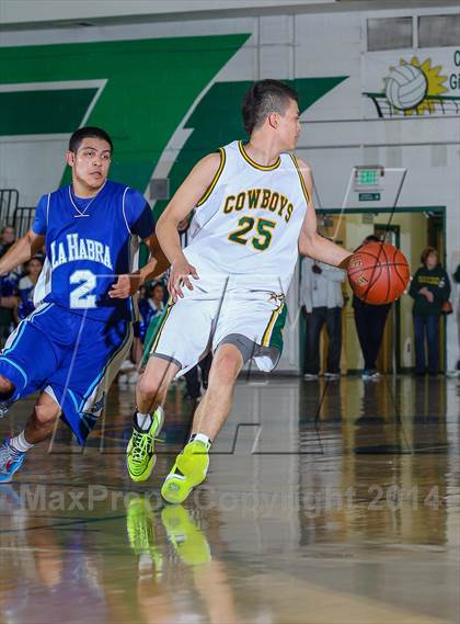 Thumbnail 1 in La Habra @ Canyon (CIF SS Playoffs) photogallery.