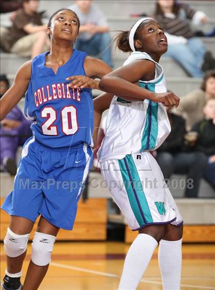 Thumbnail 3 in Norfolk Collegiate vs. Woodside (Lady Greyhound Classic) photogallery.