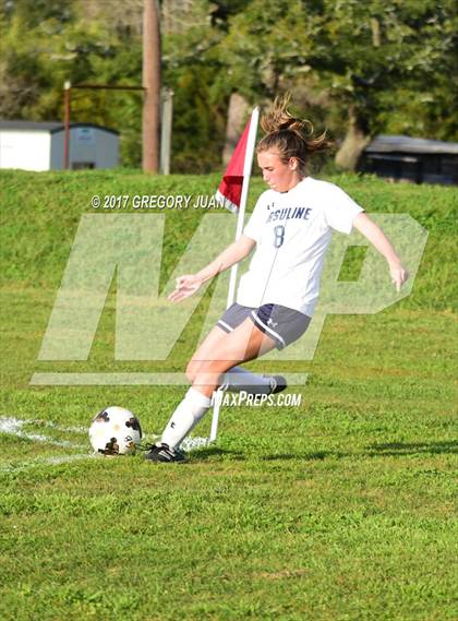 Thumbnail 3 in Leesville @ Ursuline Academy (LHSAA Division III 1st Round Playoff) photogallery.