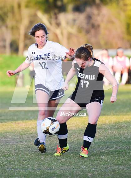 Thumbnail 1 in Leesville @ Ursuline Academy (LHSAA Division III 1st Round Playoff) photogallery.