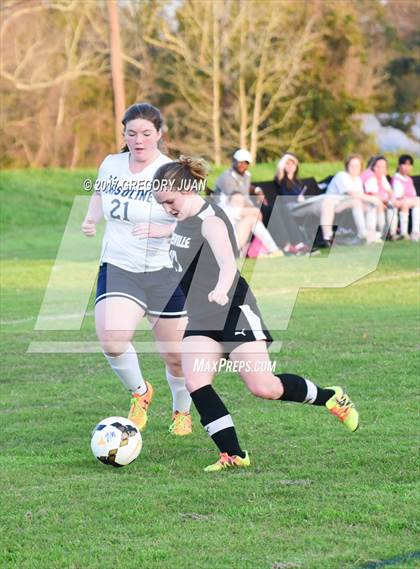 Thumbnail 3 in Leesville @ Ursuline Academy (LHSAA Division III 1st Round Playoff) photogallery.