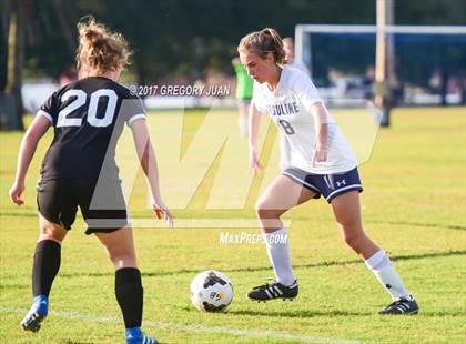 Thumbnail 3 in Leesville @ Ursuline Academy (LHSAA Division III 1st Round Playoff) photogallery.