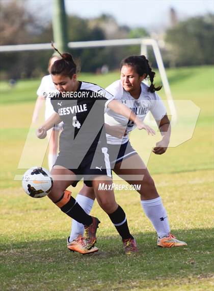 Thumbnail 3 in Leesville @ Ursuline Academy (LHSAA Division III 1st Round Playoff) photogallery.