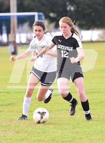 Thumbnail 1 in Leesville @ Ursuline Academy (LHSAA Division III 1st Round Playoff) photogallery.