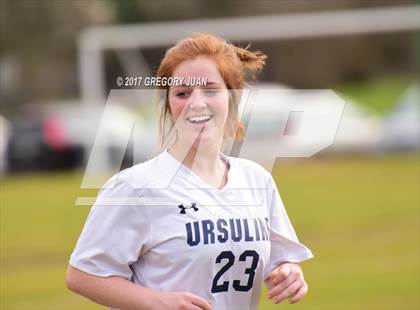 Thumbnail 2 in Leesville @ Ursuline Academy (LHSAA Division III 1st Round Playoff) photogallery.
