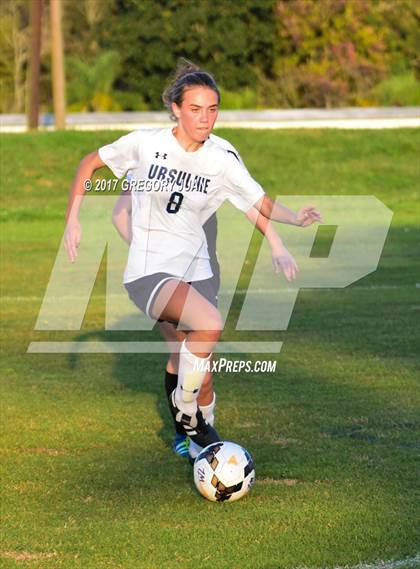 Thumbnail 3 in Leesville @ Ursuline Academy (LHSAA Division III 1st Round Playoff) photogallery.