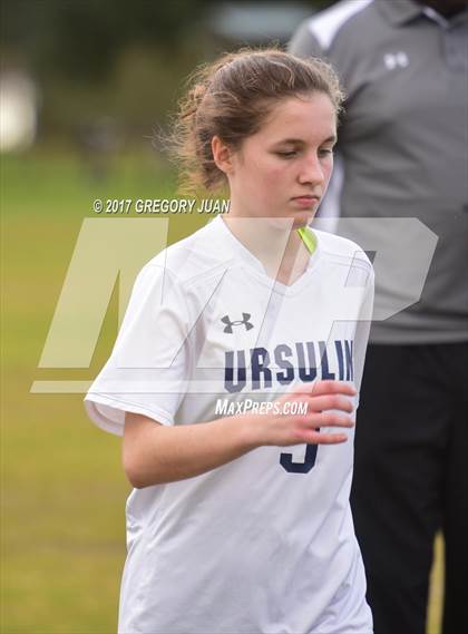 Thumbnail 1 in Leesville @ Ursuline Academy (LHSAA Division III 1st Round Playoff) photogallery.